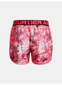 Under Armour Kraťasy Play Up Printed Shorts-RED - Holky