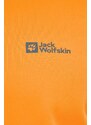 Sportovní mikina Jack Wolfskin Baiselberg oranžová barva