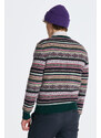 SVETR GANT MULTI COLOUR FAIR ISLE C-NECK zelená S