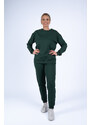 Moniel dámská tepláková souprava vel.M a XL Basic Dark Green