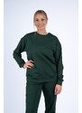 Moniel dámská tepláková souprava Basic Dark Green