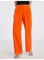 Oranžové dámské kalhoty ONLY Aris - Dámské