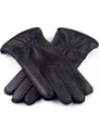 BOHEMIA GLOVES Ručně šité pánské rukavice z amerického jelena s kašmírem