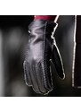 BOHEMIA GLOVES Ručně šité pánské kožené rukavice s kašmírem