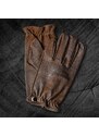 BOHEMIA GLOVES Pánské bushcraft kožené rukavice z teletiny vhodné i na motorku