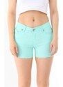 BİKELİFE Mini High Waist Lycra Stretchy Cotton Shorts & Bermuda