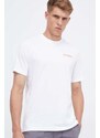 Tričko adidas TERREX Graphic Altitude bílá barva, s potiskem