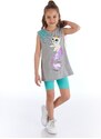 mshb&g Sequin Cat Girl Kids T-shirt Leggings Suit