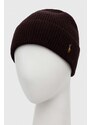 Čepice Polo Ralph Lauren hnědá barva, z tenké pleteniny