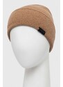 Čepice Calvin Klein hnědá barva, z tenké pleteniny