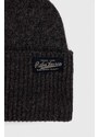 Čepice Polo Ralph Lauren šedá barva, z tenké pleteniny