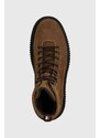 Semišové boty Tommy Hilfiger TH EVERYDAY CLASS W SUEDE HOOKS pánské, hnědá barva, FM0FM04762