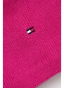 Nákrčník Tommy Hilfiger růžová barva, hladký