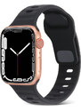 4wrist Silikonový řemínek pro Apple Watch 38/40/41 mm - Black