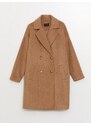 LC Waikiki Jacket Collar Straight Dlouhý rukáv Oversized Stamped Coat