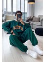 Madmext Mad Girls Green Tracksuit Set Mg944