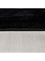 Flair Rugs koberce Kusový koberec Indulgence Velvet Black - 80x150 cm