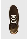 Semišové sneakers boty Filling Pieces Low Top Suede hnědá barva, 10123081933