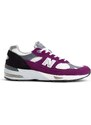 Sneakers boty New Balance M991PUK Made in UK fialová barva