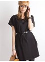 Yups Tunic with a large tear on the back black