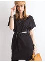 Yups Tunic with a large tear on the back black