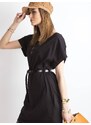 Yups Tunic with a large tear on the back black