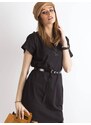 Yups Tunic with a large tear on the back black