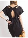 Yups Tunic with a large tear on the back black