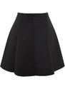 Trendyol Black Skater Mini Knitted Skirt