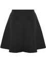 Trendyol Black Skater Mini Knitted Skirt