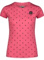 Nordblanc Růžové dámské bavlněné tričko PRINT