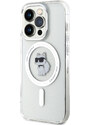 Ochranný kryt na iPhone 15 Pro - Karl Lagerfeld, IML Choupette MagSafe Transparent