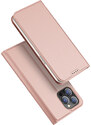 Knížkové pouzdro na iPhone 15 Pro - DuxDucis, SkinPro Rose