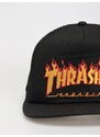 Thrasher Flame Emb (black)černá