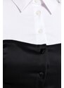 Trendyol Black and White Fitted Shirts