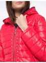 Miss Forever Studded jacket red