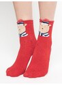 Yups T-shirt teddy bear socks red