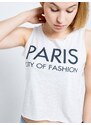 Happy Socks Short blouse PARIS CITY OF FASHION gray melange