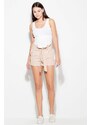 Shorts with elastic waist Katrus beige