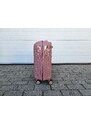 palubní cestovní skořepinový kufr malý - starorůžová