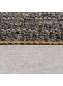 Flair Rugs koberce Kusový koberec Mottle Jute Ombre Grey - 60x110 cm