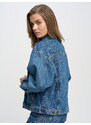 Big Star Woman's Jacket Outerwear 130359 Medium Denim-400