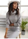 Knitted pencil skirt Cocomore gray