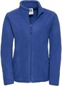 Blue women's fleece with stand-up collar Russell