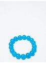 Yups Bracelet of pearls on an azure elastic band