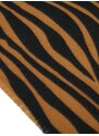 Orsay Černo-hnědá dámská vzorovaná šála - Dámské