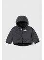 Dětská oboustranná bunda The North Face REVERSIBLE PERRITO HOODED JACKET černá barva