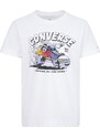 Converse flaming chuck mobile ss tee WHITE