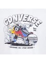 Converse flaming chuck mobile ss tee WHITE