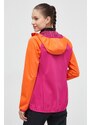 Outdoorová bunda Jack Wolfskin Go Hike Softshell oranžová barva